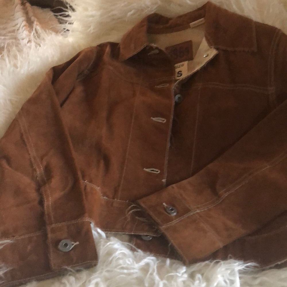 Suede vintage jacket
